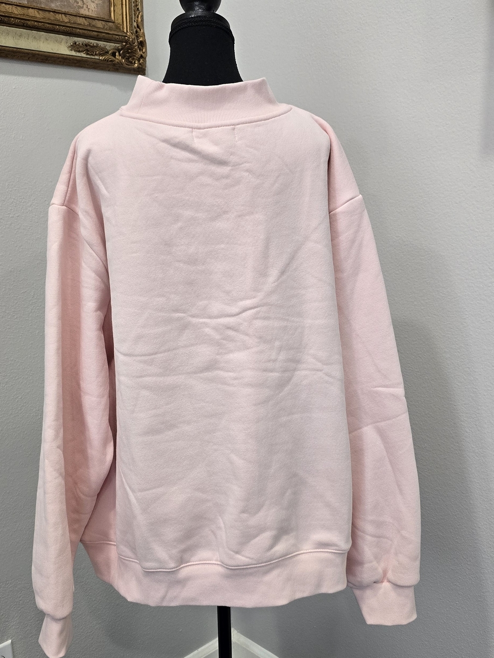 Parke Varsity Mockneck Rose White XXL Sold Out Mommy & Me Collection - Picture 8 of 14
